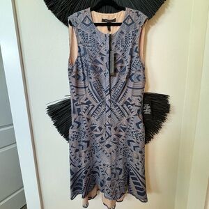 BCBG Maxazria blue dress